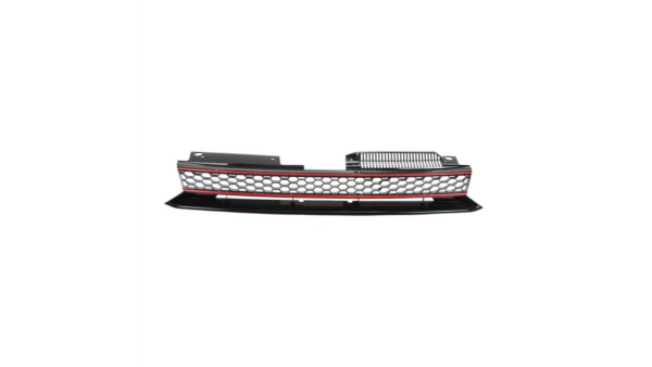 Sport Grille Badgeless Red Strip suitable for VW GOLF VI 2008-2012