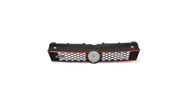 Sport Grille Red Strip suitable for VW POLO V (6R, 6C) 2009-2014
