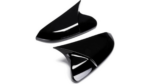 Side Mirror Cover Set Gloss Black suitable for VW EOS (1F) GOLF VI TOURAN (1T3) 2008-2013