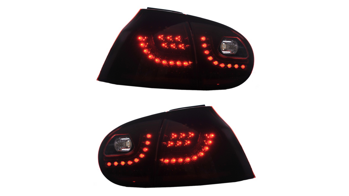 Tail Lights LED Dark Red suitable for VW GOLF V 2003-2008