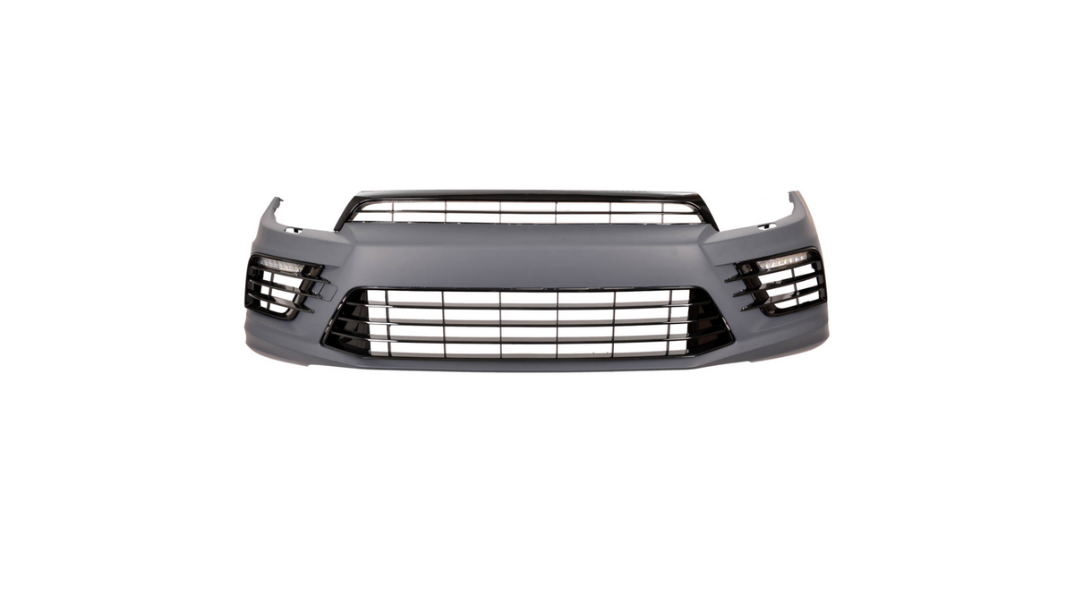 Sport Bumper Front SRA Grille LED DRL suitable for VW SCIROCCO III Facelift 2014-2017