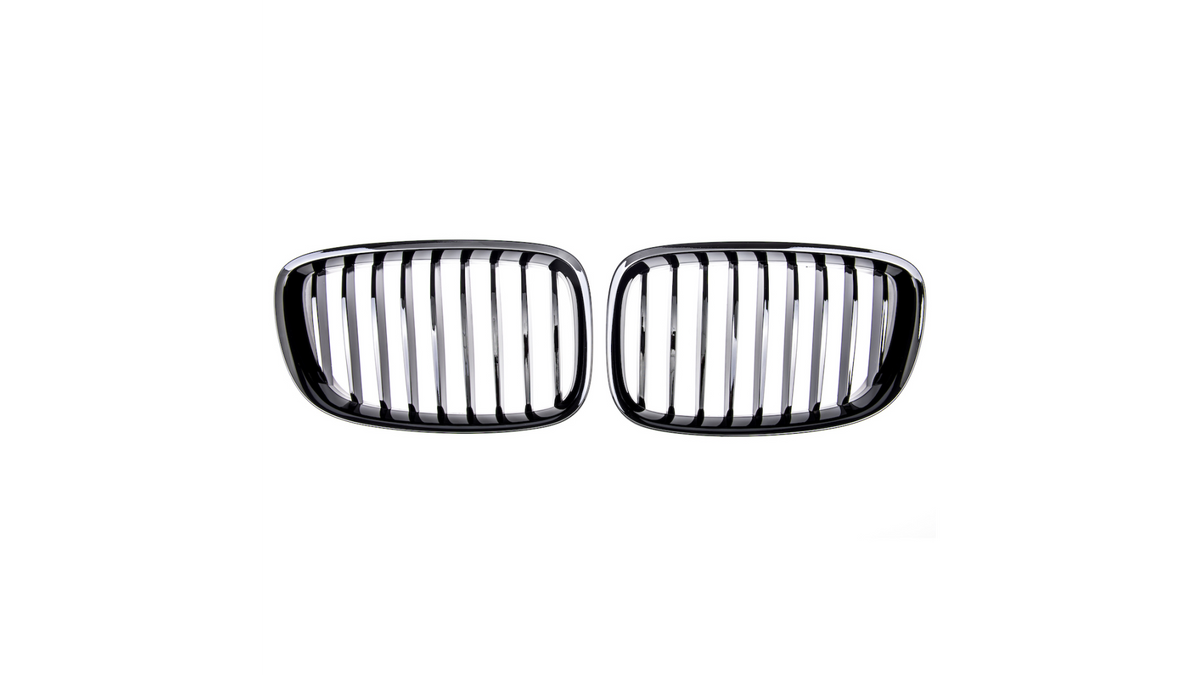 Sport Grille Single Line Gloss Black suitable for BMW 5 (F07) Gran Turismo 2013-2017