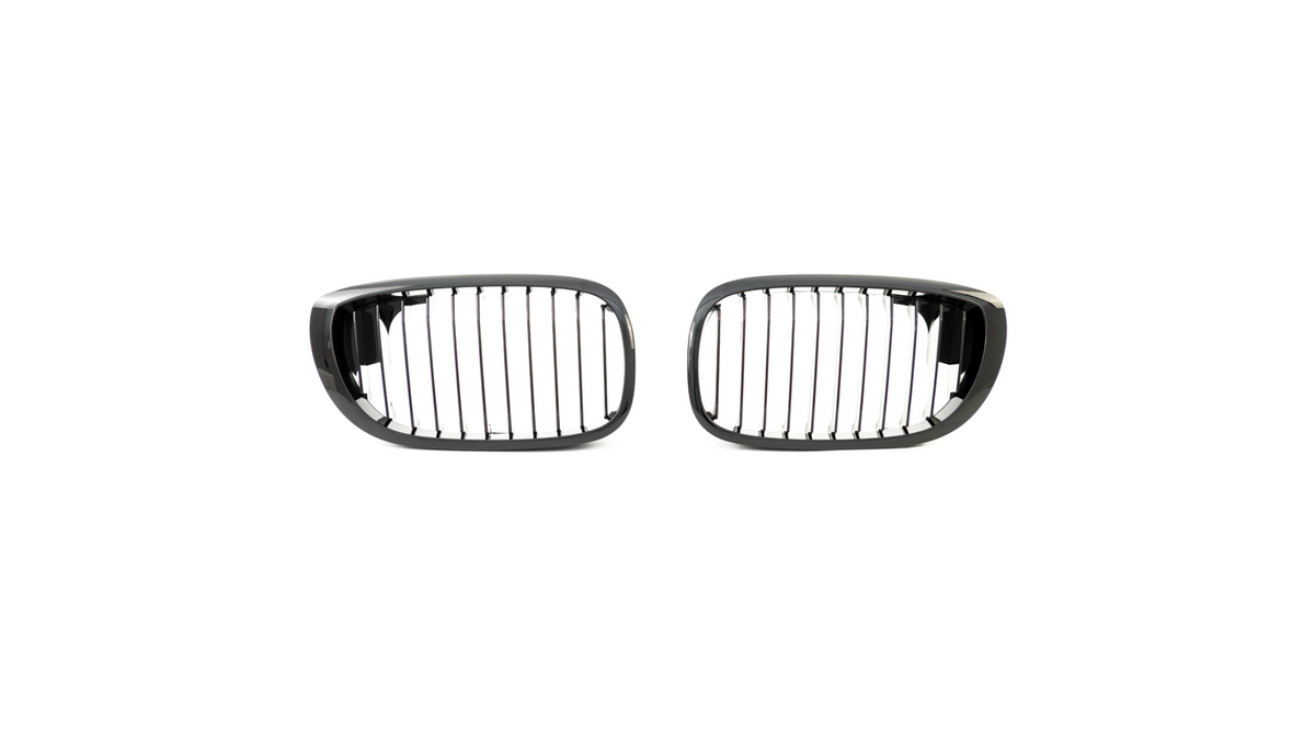 Sport Grille Single Line Gloss Black suitable for BMW 3 (E46) Coupe Convertible Facelift 2003-2006