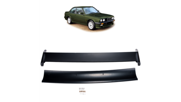 Sport Rear Trunk Spoiler Paintable suitable for BMW 3 (E30) Sedan 1982-1990