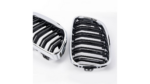 Sport Grille Dual Line Chrome & Black suitable for BMW 2 (F22) Coupe (F23) Convertible 2013-2021