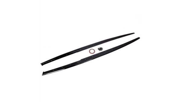 Sport Side Skirts Extensions Gloss Black suitable for BMW 4 (F32) Coupe (F33) Convertible (F36) Gran Coupe 2013-now