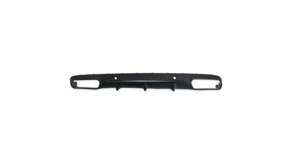 Sport Rear Spoiler Diffuser W/Black Pipes suitable for MERCEDES C-Class (C205) Coupe (A205) Convertible
