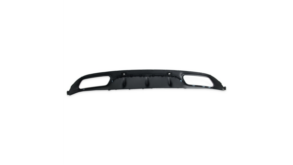 Sport Rear Spoiler Diffuser W/Black Pipes suitable for MERCEDES C-Class (C205) Coupe (A205) Convertible