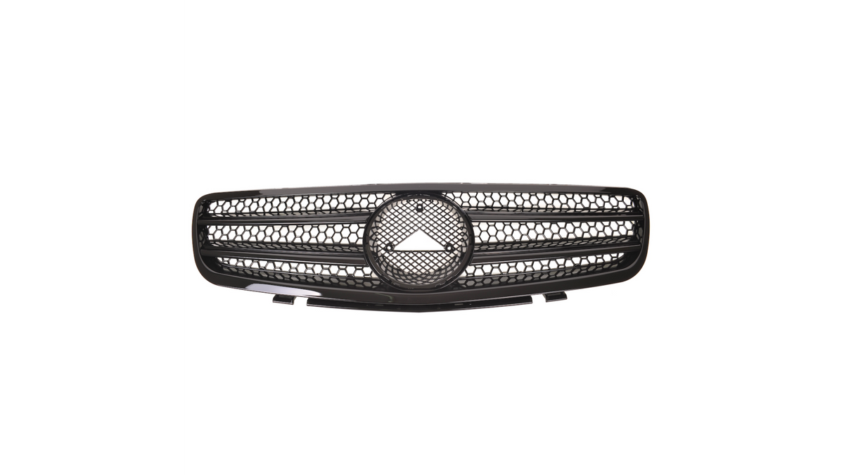 Sport Grille All Gloss Black suitable for MERCEDES SL (R230) Pre-Facelift 2001-2006
