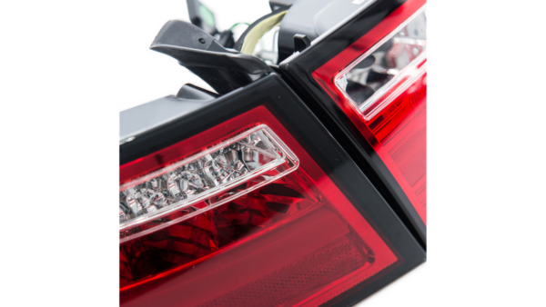 Tail Lights LED Red Clear suitable for AUDI A5 (8T) Coupe Convertible Sportback Pre-Facelift 2007-2009