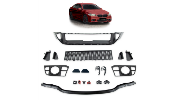 Front Sport Bumper Set of Accessories suitable for BMW 5 (F10) Sedan (F11) Touring Pre-Facelift 2013-2017