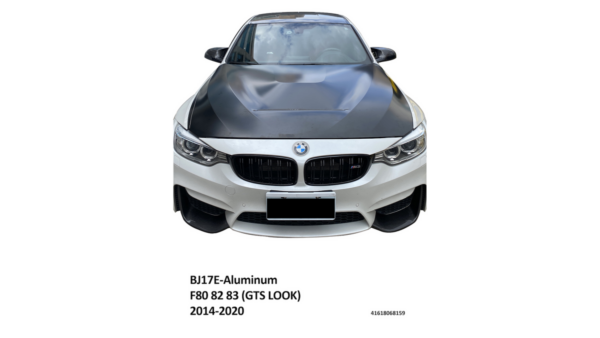 Sport Hood Bonnet Aluminum With Air Vent suitable for BMW M3 (F80) Sedan M4 (F83) Convertible M4 (F82) Coupe 2011-2018