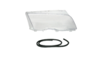 Headlight Lens Housing With Rubber RIGHT suitable for BMW 3 (E46) Sedan Touring Pre-Facelift 1998-2001