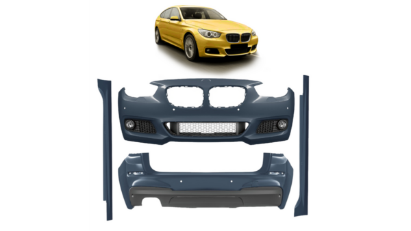 Sport Bodykit Bumper Set PDC Fog Lights suitable for BMW 5 (F07) Gran Turismo Pre-Facelift 2009-2013