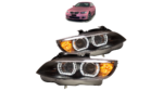 Headlights Xenon Black DRL suitable for BMW 3 (E92) Coupe (E93) Convertible Pre-Facelift 2007-2010