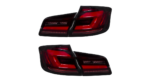 Tail Lights Dynamic LED Red Clear suitable for BMW 5 (F10) Sedan 2010-2017
