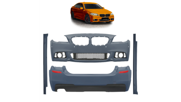 Sport Bodykit Bumper Set PDC SRA suitable for BMW 5 (F10) Sedan Facelift 2013-2017