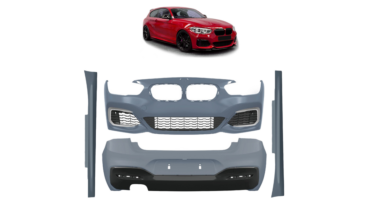 Sport Bodykit Bumper Set PDC SRA suitable for BMW 1 (F21) Hatchback Facelift 2015-2019