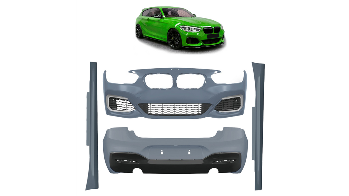 Sport Bodykit Bumper Set PDC SRA suitable for BMW 1 (F21) Hatchback Facelift 2015-2019