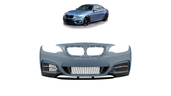 Sport Bumper Front PDC SRA Spoiler suitable for BMW 2 (F22) Coupe (F23) Convertible 2013-2020