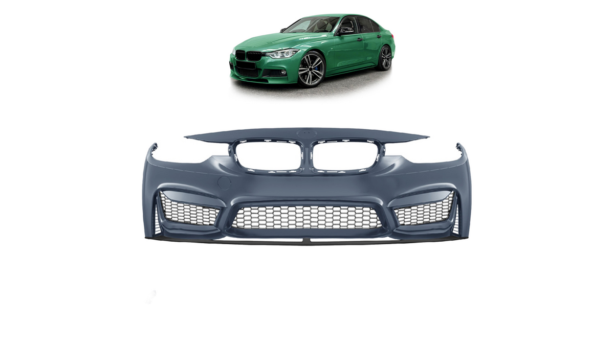 Sport Bumper Front PDC SRA Spoiler suitable for BMW 3 (F30) Sedan (F31) Touring 2012-2018