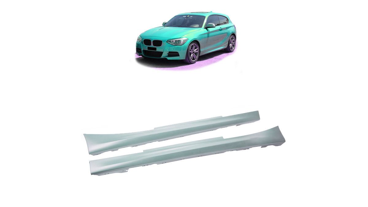 Sport Side Skirts Set suitable for BMW 1 (F21) Hatchback 2 (F22) Coupe 2 (F23) Convertible 2011-now