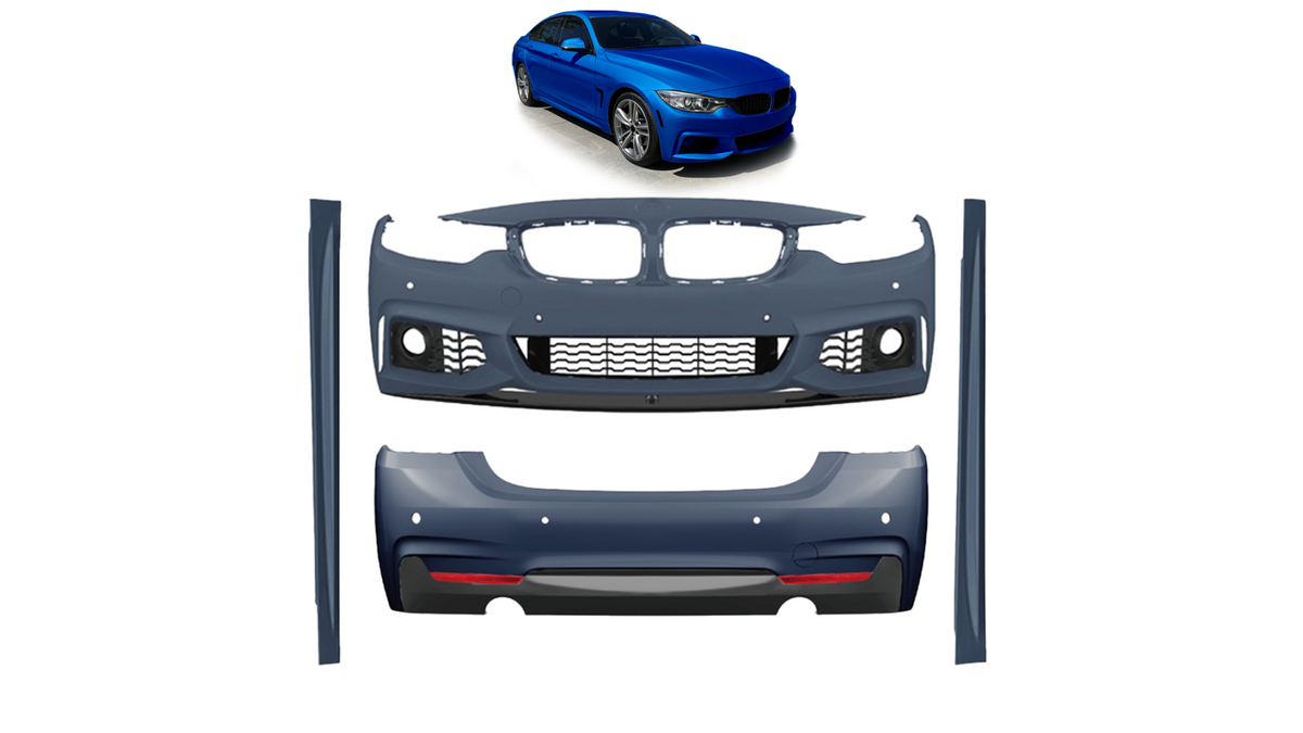 Sport Bodykit Bumper Set PDC SRA suitable for BMW 4 (F36) Gran Coupe 2014-2021