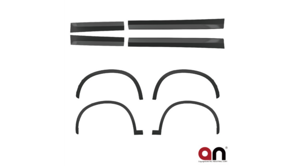 Sport Side Skirts Set suitable for BMW X1 (F48) 2014-now