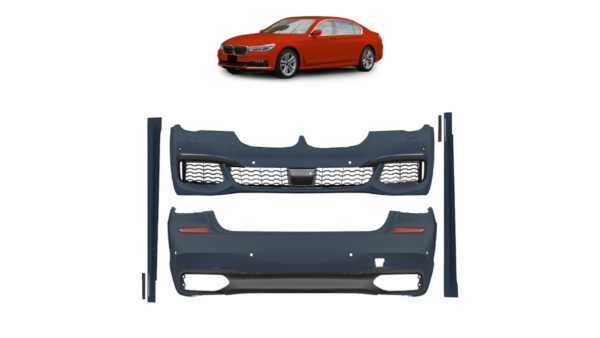 Sport Bodykit Bumper Set PDC SRA suitable for BMW 7 (G11, G12) Pre-Facelift 2015-2018