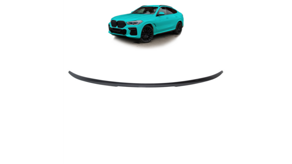 Sport Rear Trunk Spoiler Carbon Look suitable for BMW X6 (G06) 2019-now
