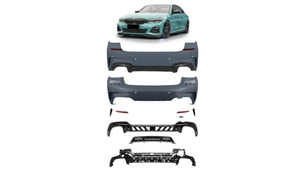 Sport Bumper Rear PDC With Diffuser suitable for BMW 3 (G20) Sedan 2019-2022