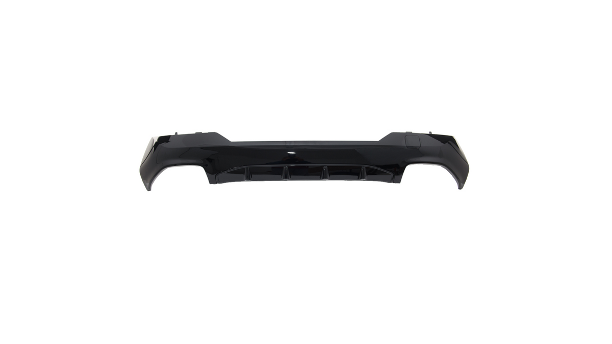 Sport Rear Spoiler Diffuser Gloss Black suitable for BMW 4 (G22) Coupe (G23, G83) Convertible 2020-now