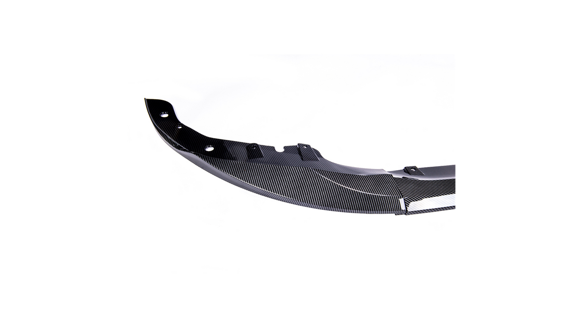 Sport Front Spoiler Lip Carbon Look suitable for BMW 4 (G22) Coupe (G23, G83) Convertible 2020-now