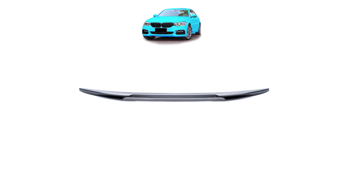 Sport Rear Trunk Spoiler Carbon Look suitable for BMW 5 (G30, F90) Sedan 2016-now