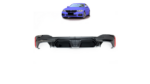 BMG30957CSSLL - Sport Rear Spoiler Diffuser Gloss Black suitable for BMW 5 (G30, F90) Sedan (G31) Touring 2017-2023