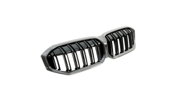 Sport Grille Dual Line Carbon Look suitable for BMW 5 (G30, F90) Sedan (G31) Touring Facelift 2020-now