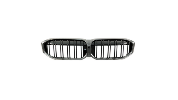 Sport Grille Dual Line Carbon Look suitable for BMW 5 (G30, F90) Sedan (G31) Touring Facelift 2020-now