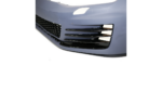 Sport Bodykit Bumper Set SRA LED Fog Lights suitable for VW GOLF VII Pre-Facelift 2013-2017