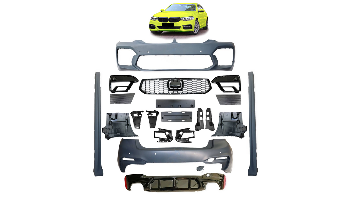 Sport Bodykit Bumper Set suitable for BMW 5 (G30) Sedan Pre-Facelift 2017-2020