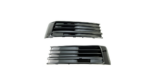 Front Bumper Grilles Set Gloss Black suitable for VW TRANSPORTER MULTIVAN T6 2015-2020 with ACC