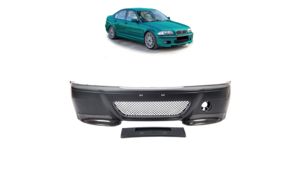 Sport Bumper Front Carbon Splitters suitable for BMW 3 (E46) Sedan Touring 2000-2006