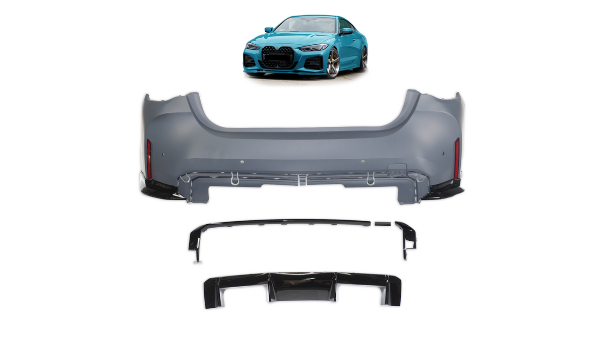Sport Bumper Rear suitable for BMW 4 (G22) Coupe (G23, G83) Convertible 2020-now