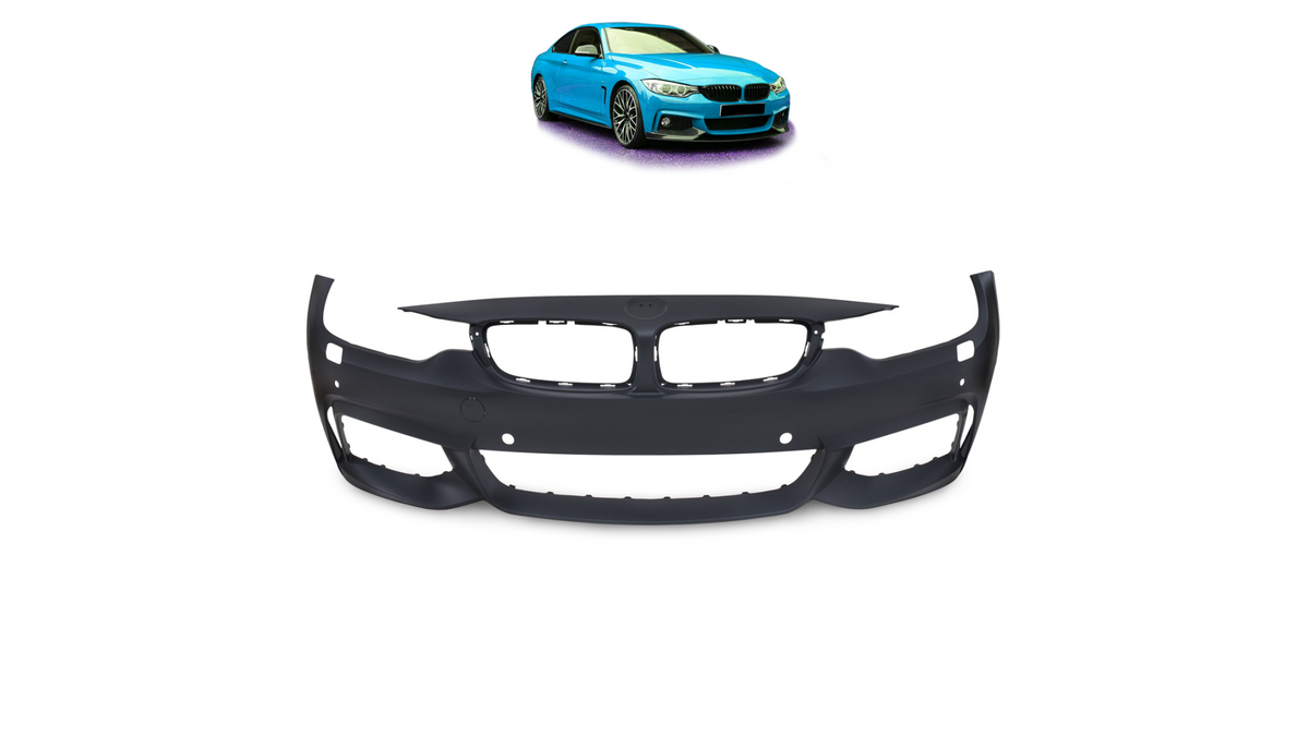 Sport Bumper Front PDC SRA suitable for BMW 4 (F32) Coupe (F33) Convertible (F36) Gran Coupe 2013-2018