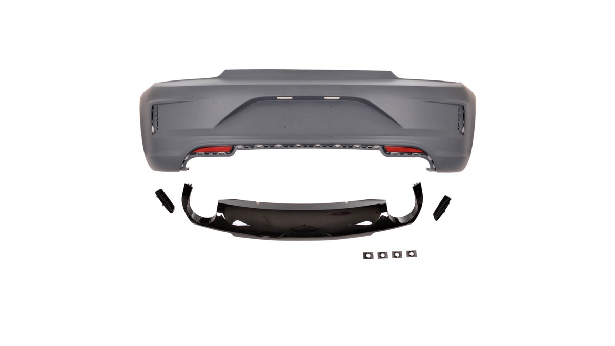 Sport Bumper Rear With Diffuser suitable for VW SCIROCCO III Facelift 2014-2017