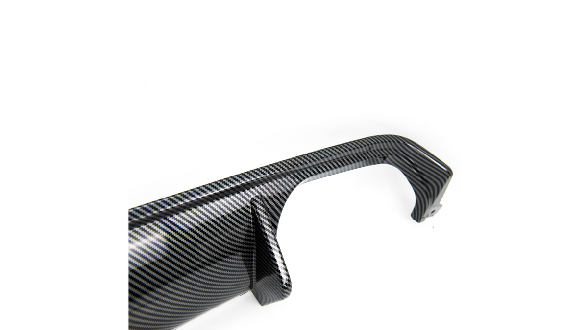 Sport Rear Spoiler Diffuser Carbon Look suitable for BMW M4 (F82) Coupe (F83) Convertible M3 (F80) Sedan 2013-now