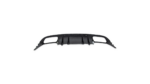 Sport Rear Spoiler Diffuser W/Chrome Pipes suitable for MERCEDES C-Class (C205) Coupe (A205) Convertible
