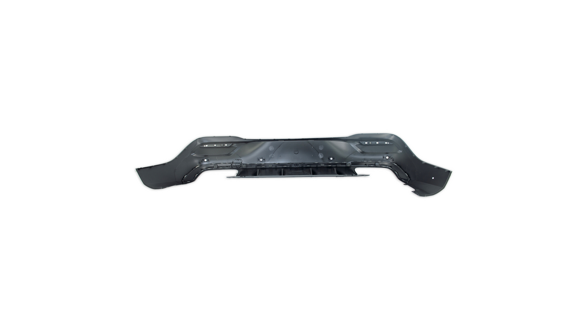 Sport Rear Spoiler Diffuser W/Chrome Pipes suitable for MERCEDES GLE Coupe (C167) 2019-now