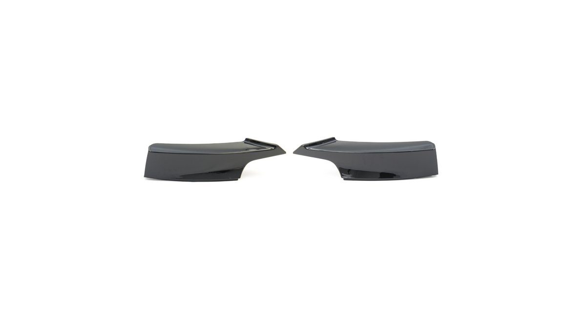 Sport Front Spoiler Flaps Gloss Black suitable for BMW 3 (F30) Sedan (F31) Touring 2012-2018 Performance Style