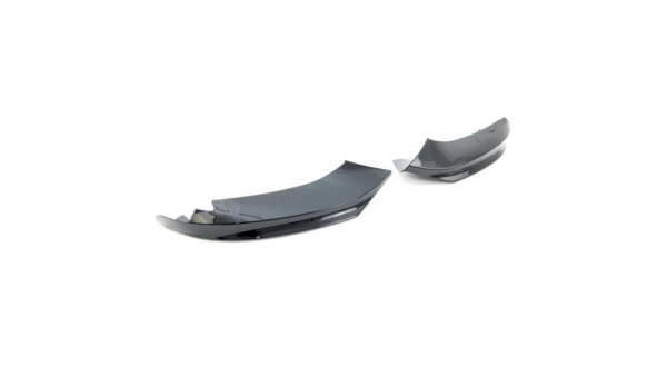 Sport Front Spoiler Flaps Matt Black suitable for BMW 4 (F32) Coupe (F33) Convertible (F36) Gran Coupe 2013-2020 Performance Style