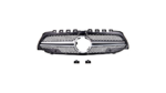 Sport Grille Matt Silver A-Type suitable for MERCEDES A-Class (V177) Saloon (W177) Hatchback 2018-now